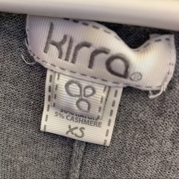 Kirra- Gray Oversized Button Up Cardigan X-Small - Picture 7 of 8